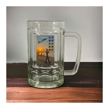 Custom Beer Glass Mug Printing 06
