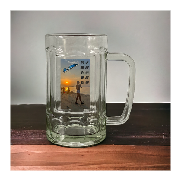 Custom Beer Glass Mug Printing 06