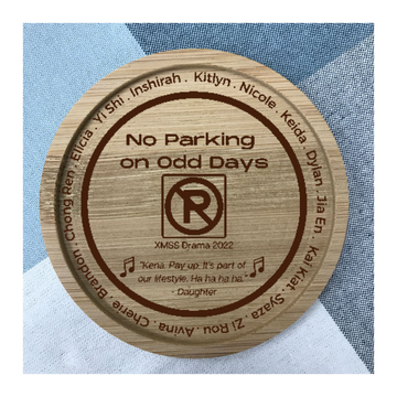 Custom Bamboo Coaster Printing 16