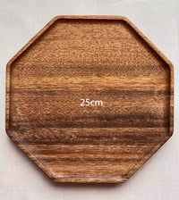 Custom solid wooden tray 19(25x2cm)